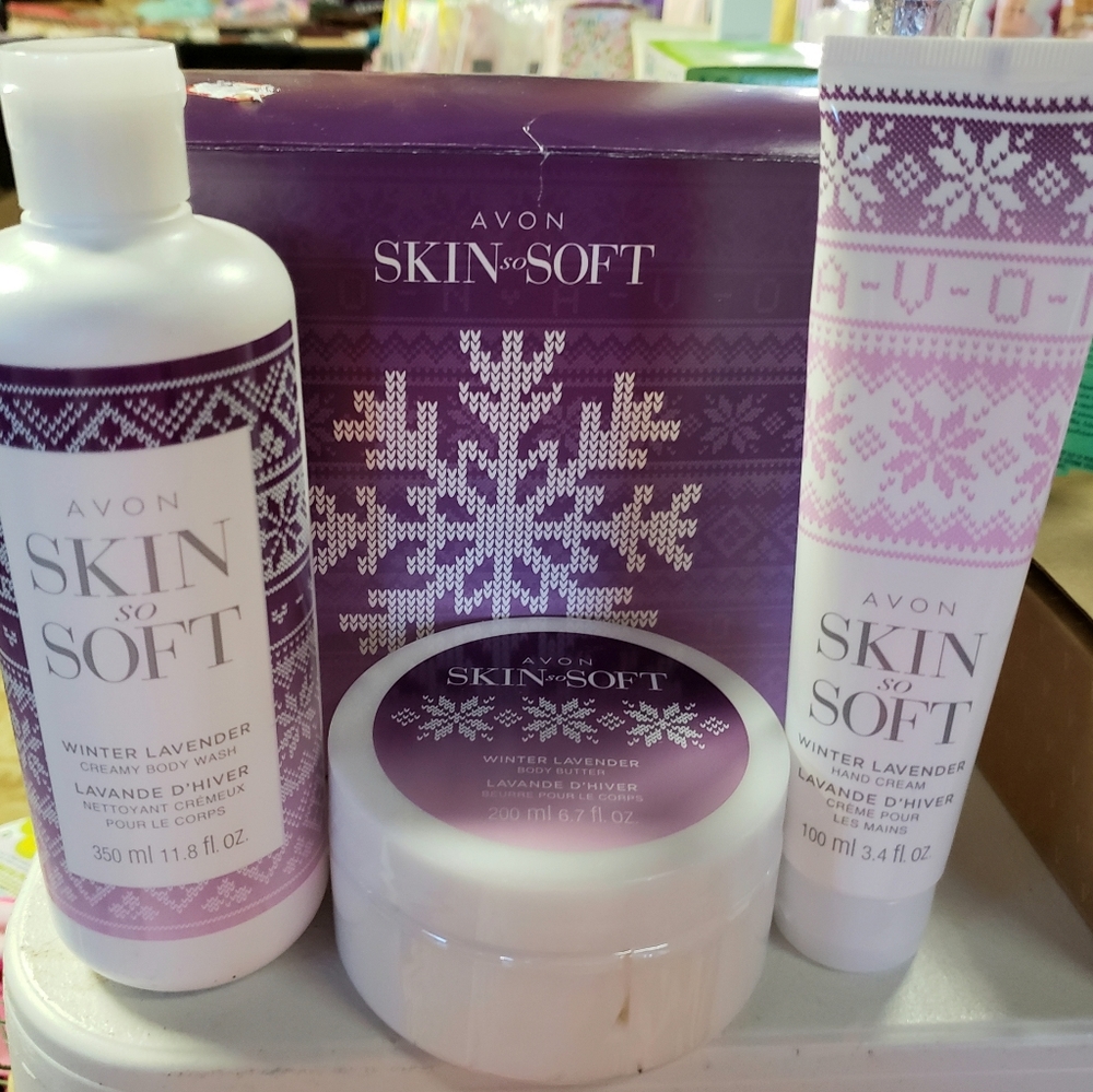 Avon RETIRED Skin So Soft Winter Lavender …